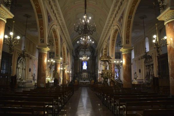 Cathedral and christian church in Santiago Chile — Stock Photo, Image