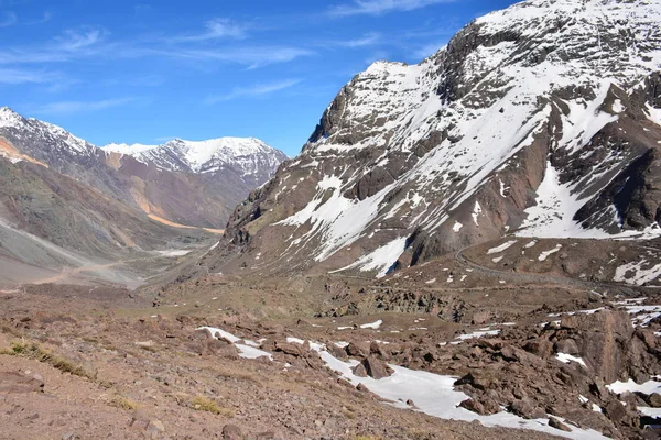 Landschaft und Natur in santiago chile — Stockfoto