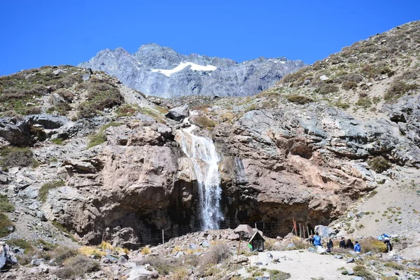 Cachoeiras em Santiago Chile — Fotografia de Stock