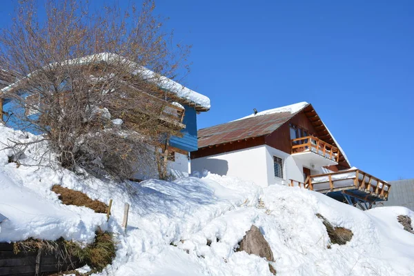 Station de ski à Santiago le Chili — Photo