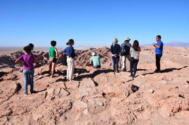 Tatil ve keşif Atacama Çölü Şili