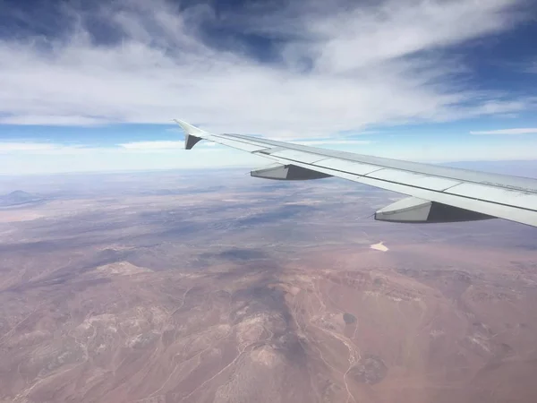 Vista aérea del desierto de Atacama en Chile — Foto de Stock