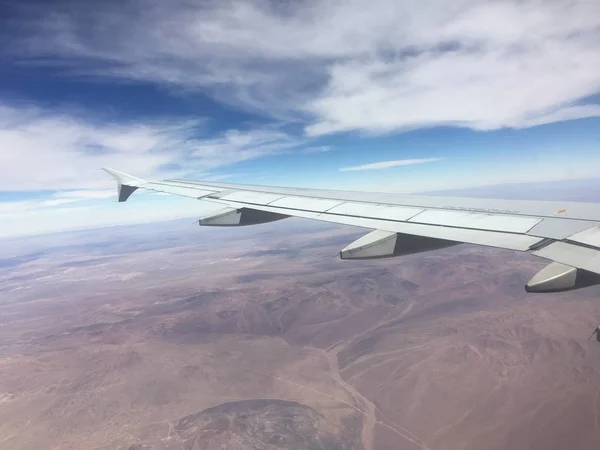 Vista aérea del desierto de Atacama en Chile — Foto de Stock