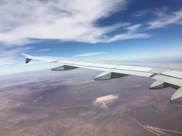 Aerial view of Atacama desert in Chile — Stock Photo, Image