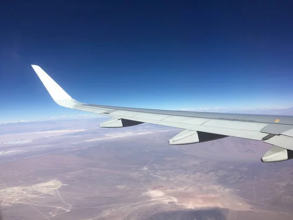 Şili'deki Atacama Çölü havadan görünümü — Stok fotoğraf