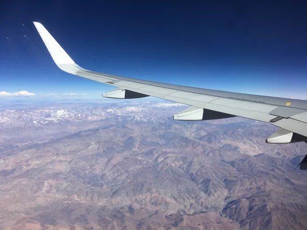 Şili'deki Atacama Çölü havadan görünümü