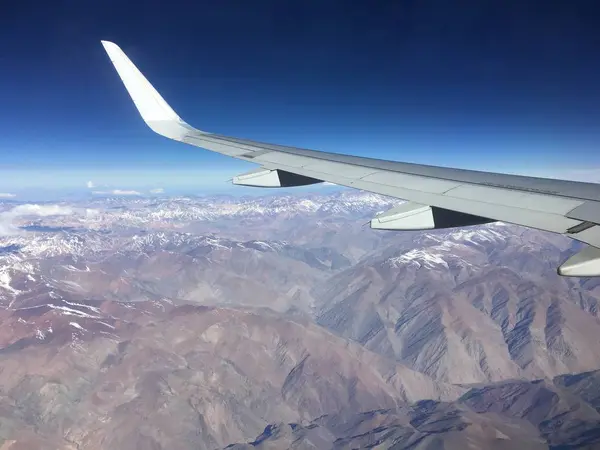 Vista aérea del desierto de Atacama en Chile — Foto de Stock