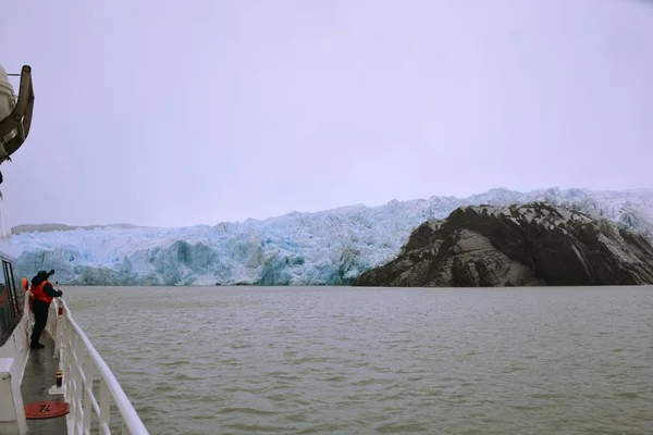 A föld gleccsereinek Patagónia, Chile — Stock Fotó