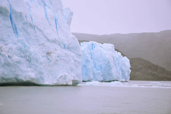 Gletscher in Patagonien Chile — Stockfoto
