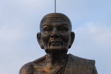 Tayland bronz metal insan heykeller