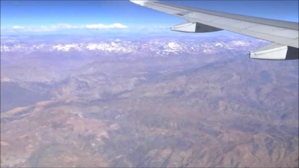 Luftaufnahme der Atacama-Wüste in Chile — Stockvideo