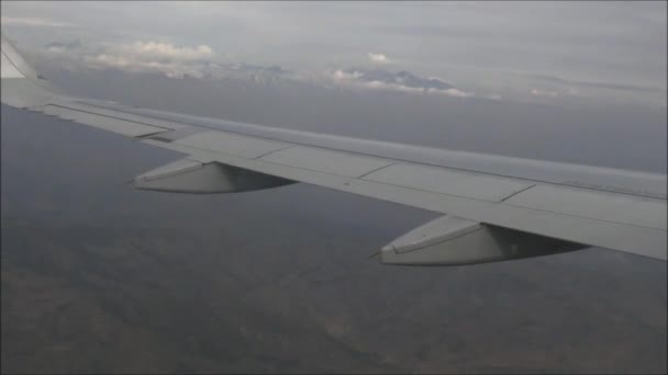 Vista aérea del desierto de Atacama en Chile — Vídeo de stock