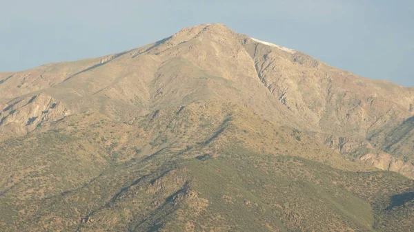 Monte Andes en Santiago Chile — Foto de Stock
