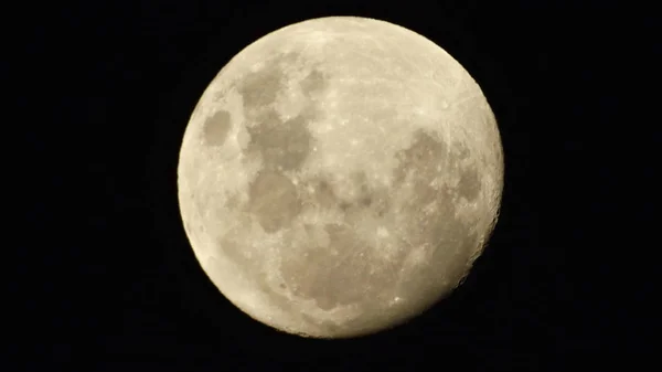 The moon in Santiago Chile — Stock Photo, Image