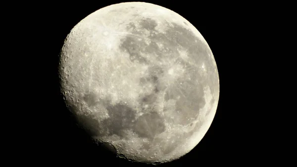 Half Moon in Santiago Chile — Stock Photo, Image