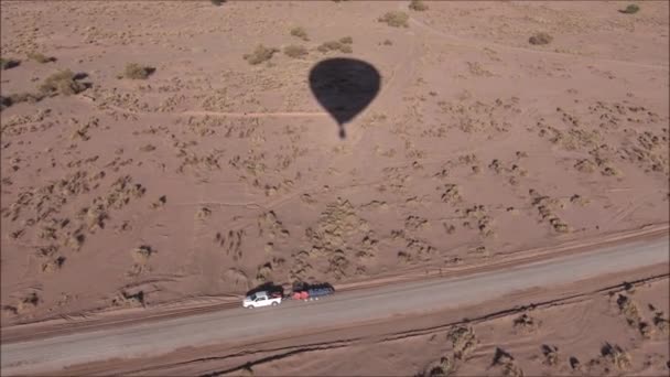 Balon na pustyni Atacama w Chile — Wideo stockowe