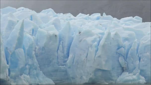 Viaje al Glaciar en Patagonia, Chile — Vídeos de Stock