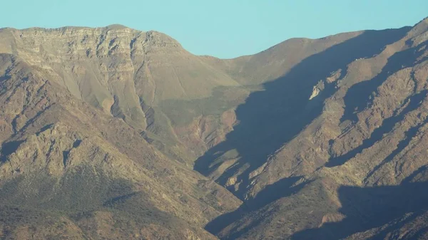 Τοπίο και στα βουνά στο Σαντιάγκο, Χιλή — Φωτογραφία Αρχείου