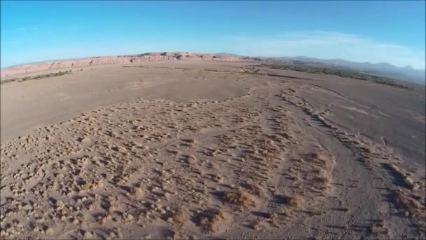 Balon na pustyni Atacama w Chile — Wideo stockowe