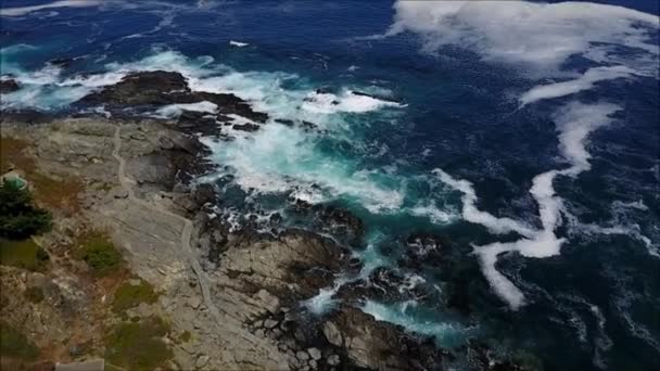 在智利的石滩和假日风景 — 图库视频影像
