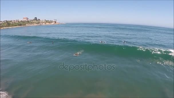 Vue aérienne d'une plage et de rochers au Chili 