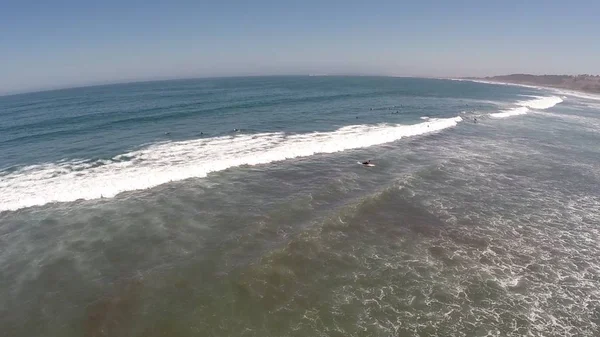 Vista aérea de una playa y rocas en Chile — Foto de Stock