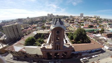 Havadan görünümü, mimari ve bayanlarçalışıyor Şili