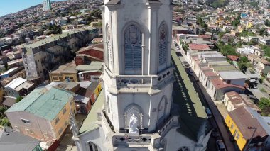 Bir kilise ve şehir http://www.Voices.No/mainissues/mi40008000288.php Şili havadan görünümü