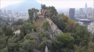 Santa Lucia Hill http://www.Voices.No/mainissues/mi40008000288.php Şili havadan görünümü