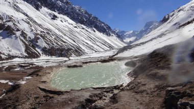 Kaplıca Santiago, Şili için peyzaj
