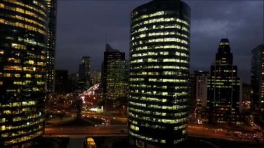 Şili 'deki Santiago şehrinin hava manzarası 