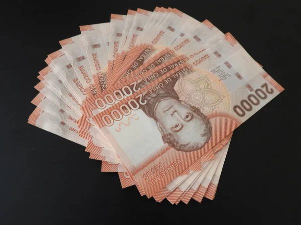 Chilenische Peso Banknoten — Stockfoto