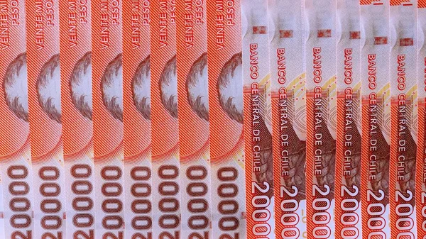 Chilenische Peso Banknoten — Stockfoto