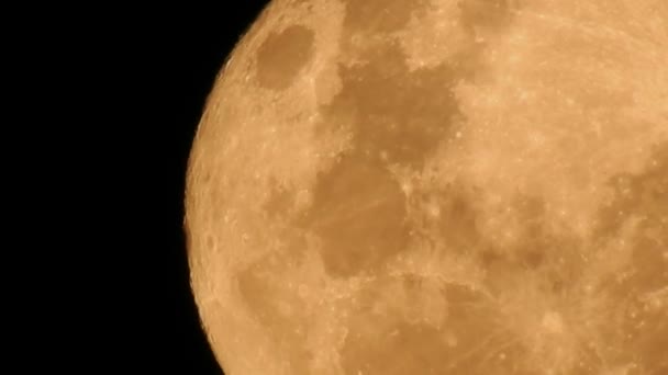 Super Moon Third December 2017 Santiago Chile — Stock Video