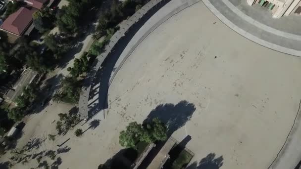 Vista Aérea Templo Votivo Maipu Santiago Chile — Vídeo de Stock