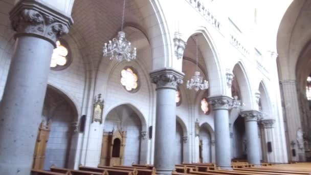 Architecture d'intérieur des églises en Santiago, le Chili 