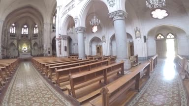 Santiago, Şili için kilise İç Mimarlık