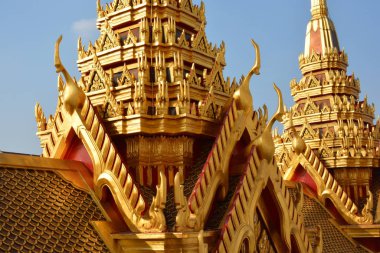 Tayland 'daki antik mimari ve tapınak