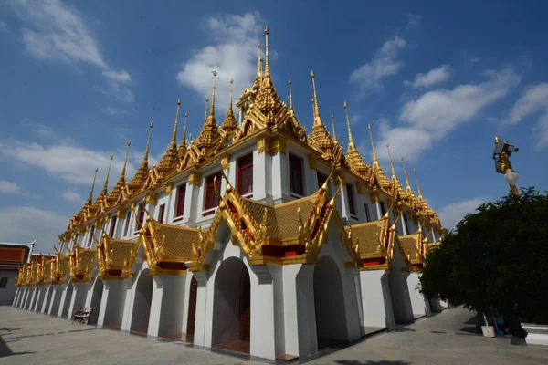 Arquitetura Antiga Templo Tailândia — Fotografia de Stock