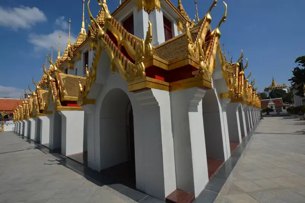 Arquitetura Antiga Templo Tailândia — Fotografia de Stock