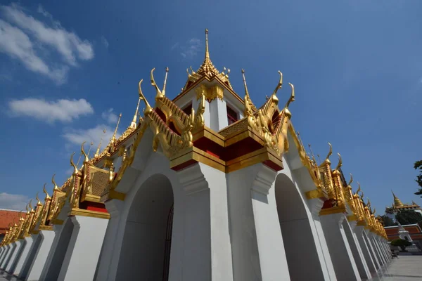 Arquitetura Antiga Templo Tailândia — Fotografia de Stock