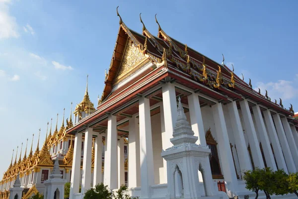 Древняя Архитектура Храм Таиланде — стоковое фото