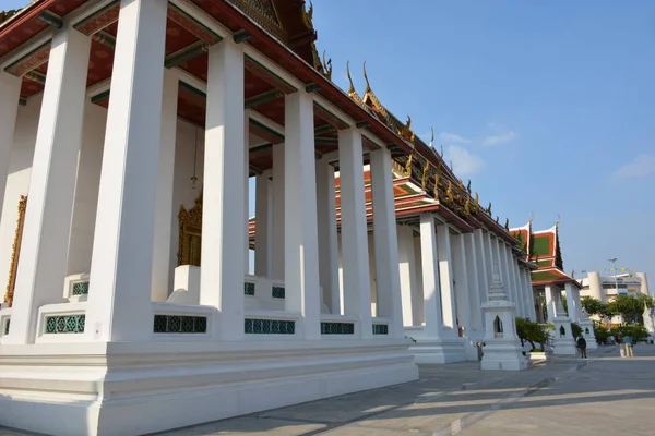 Antike Architektur Und Tempel Thailand — Stockfoto