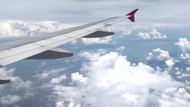 Vista Aérea Desde Avión — Vídeo de stock