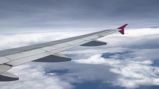 Vista Aérea Desde Avión — Vídeo de stock