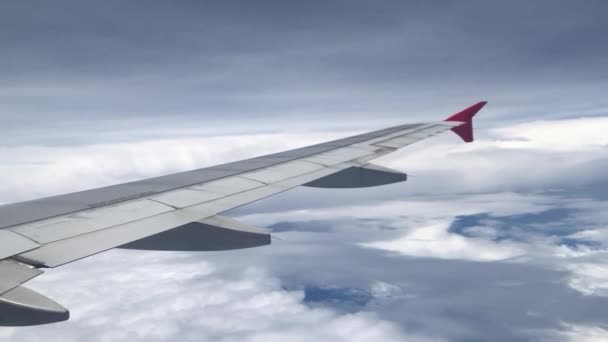 Vista Aérea Desde Avión — Vídeo de stock