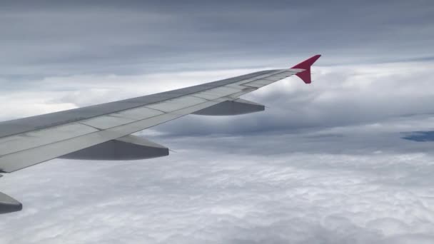 Vista Aérea Desde Avión — Vídeos de Stock