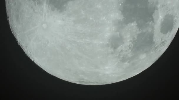 Vollmond Steigt Und Geht Thailand Unter — Stockvideo