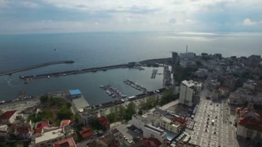 Constanta Bay, Romanya havadan görünümü