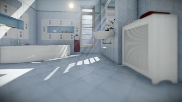 Modernes Badezimmer Interieur, Kamera tilt — Stockvideo © circotasu ... Modernes Badezimmer Interieur, Kamera tilt — Stockvideo © circotasu ...
